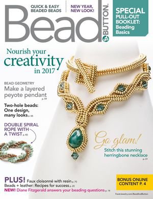 Bead & Button №137, February 2017 | Редакция журнала | Сделай сам, рукоделие | Скачать бесплатно