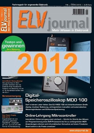 ELV Journal №1-6 2012 | Редакция журнала | Электроника, радиотехника | Скачать бесплатно