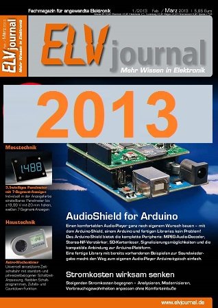 ELV Journal №1-6 2013 | Редакция журнала | Электроника, радиотехника | Скачать бесплатно