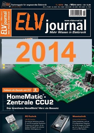 ELV Journal №1-6 2014 | Редакция журнала | Электроника, радиотехника | Скачать бесплатно