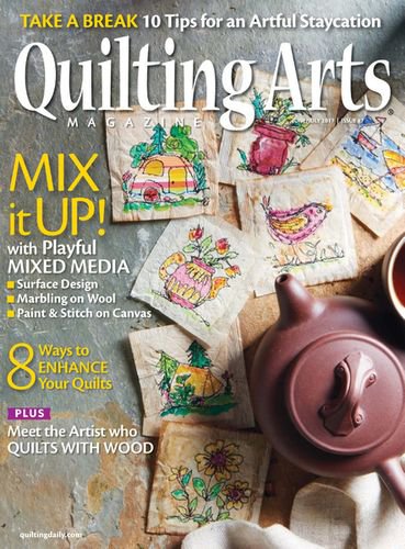 Quilting Arts Magazine - June/July 2017