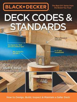 Black & Decker Deck Codes & Standards: How to Design, Build, Inspect & Maintain a Safer Deck | Bruce A. Barker | , ,  |  