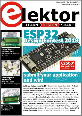 Elektor Electronics №3-4 2018 | Редакция журнала | Электроника, радиотехника | Скачать бесплатно