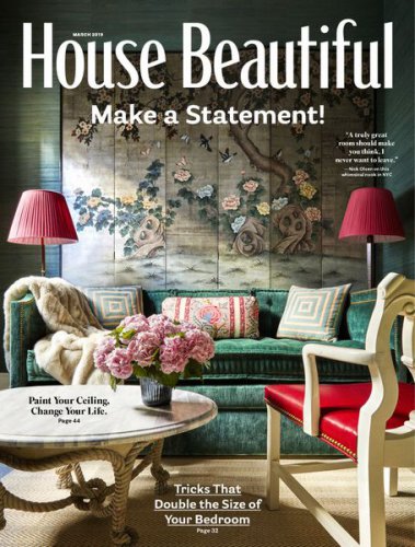 House Beautiful USA - March 2019 | Редакция журнала | Архитектура, строительство | Скачать бесплатно