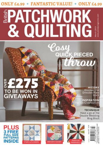 Patchwork & Quilting UK 302 2019