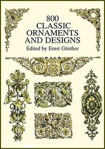 800 Classic Ornaments and Designs | Ernst Gunther |    |  