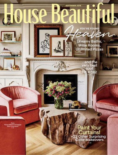 House Beautiful USA - September 2019 | Редакция журнала | Дизайн и графика | Скачать бесплатно