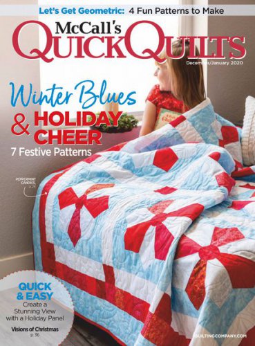 McCall’s Quick Quilts Vol.25 №1 2020 | Редакция журнала | Сделай сам, рукоделие | Скачать бесплатно