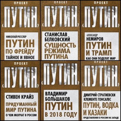 Серия 'Проект 'Путин' в 76 книгах