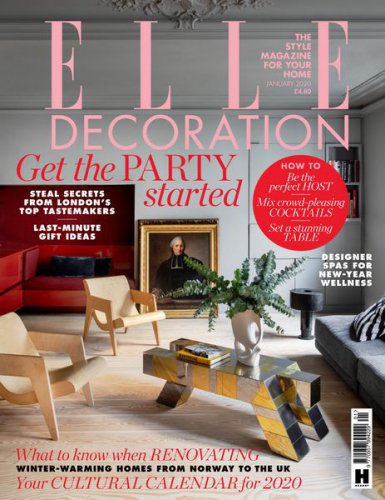 Elle Decoration UK - January 2020 |   | ,  |  
