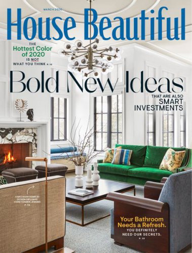 House Beautiful USA - March 2020 | Редакция журнала | Архитектура, строительство | Скачать бесплатно
