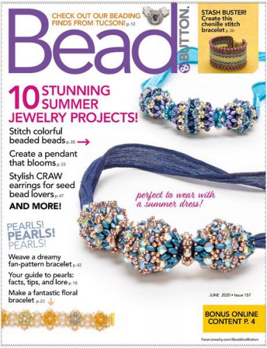 Bead & Button №157 2020 | Редакция журнала | Сделай сам, рукоделие | Скачать бесплатно