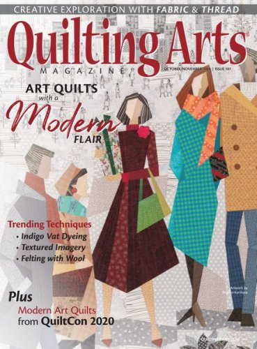 Quilting Arts 107 2020 |   |  ,  |  