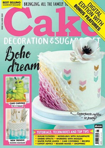 Cake Decoration & Sugarcraft - June 2020 | Редакция журнала | Кулинарные | Скачать бесплатно
