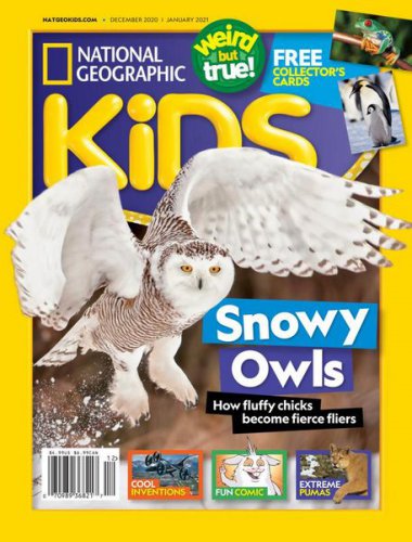 National Geographic Kids USA December/January 2020-2021 | Редакция журнала | Детские | Скачать бесплатно