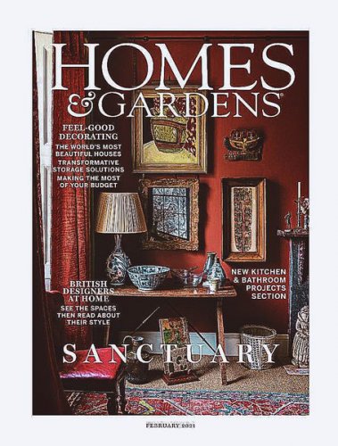 Homes & Gardens UK - February 2021 | Редакция журнала | Архитектура, строительство | Скачать бесплатно