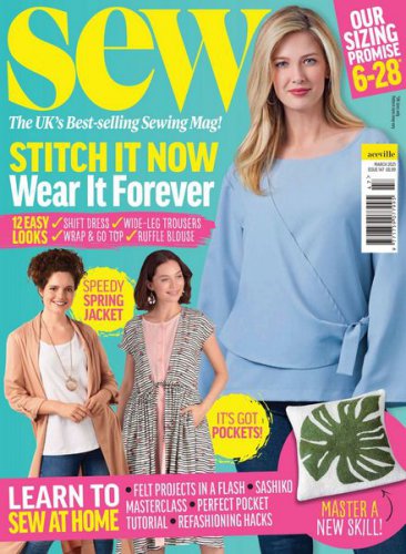 Sew №147, 2021 | Редакция журнала | Шитьё и вязание | Скачать бесплатно
