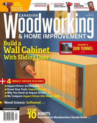 Canadian Woodworking & Home Improvement 131 2021 |   |  ,  |  