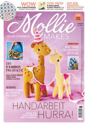Mollie Makes 61 2021 Germany |   |  ,  |  