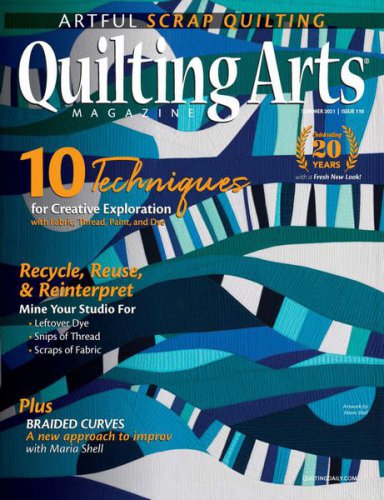 Quilting Arts 110 Summer 2021