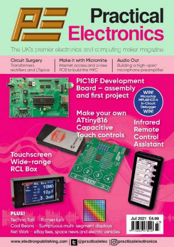 Practical Electronics Vol.50 7 2021 |   | ,  |  