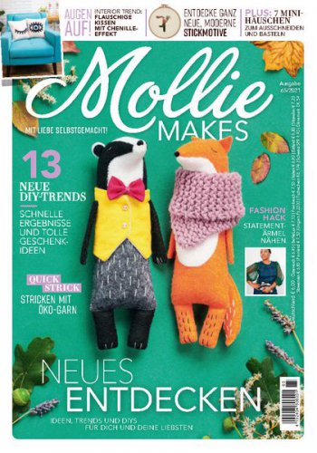 Mollie Makes 65 2021 (Germany) |   |  ,  |  