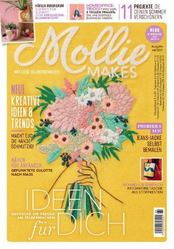 Mollie Makes 64 2021 (Germany) |   |  ,  |  