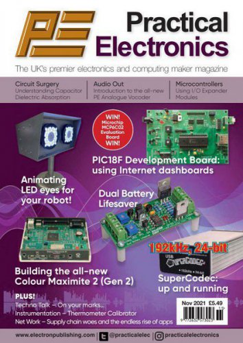 Practical Electronics №11 2021 | Редакция журнала | Электроника, радиотехника | Скачать бесплатно