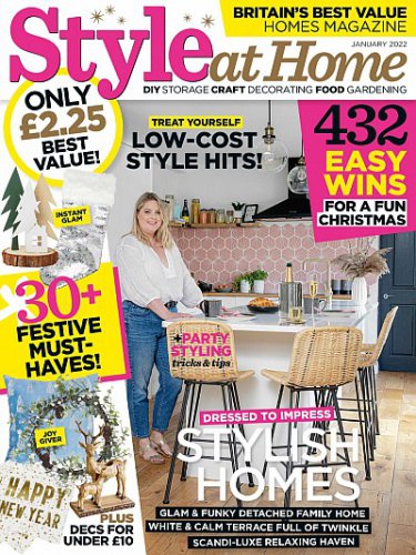 Style at Home UK - January 2022 | Редакция журнала | Архитектура, строительство | Скачать бесплатно
