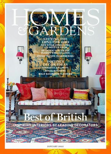 Homes & Gardens UK №1, 2022 | Редакция журнала | Архитектура, строительство | Скачать бесплатно