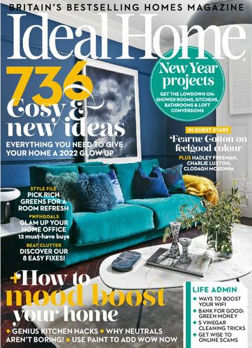 Ideal Home UK - February 2022 | Редакция журнала | Архитектура, строительство | Скачать бесплатно