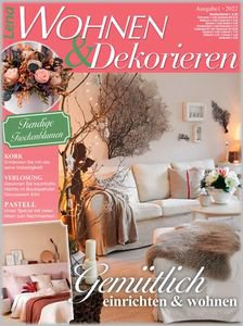 Lena Wohnen & Dekorieren №1 2022 | Редакция журнала | Дизайн и графика | Скачать бесплатно