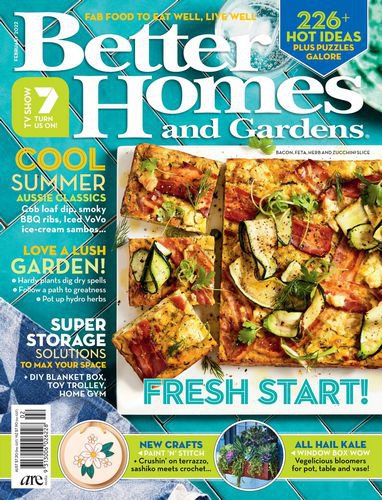 Better Homes And Gardens Australia - February 2022 | Редакция журнала | Дом, сад, огород | Скачать бесплатно