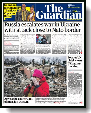 The Guardian - 14,March 2022 |   |   |  