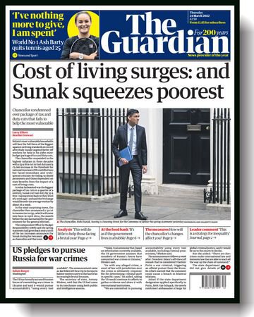 The Guardian - 24 March 2022 |   |   |  