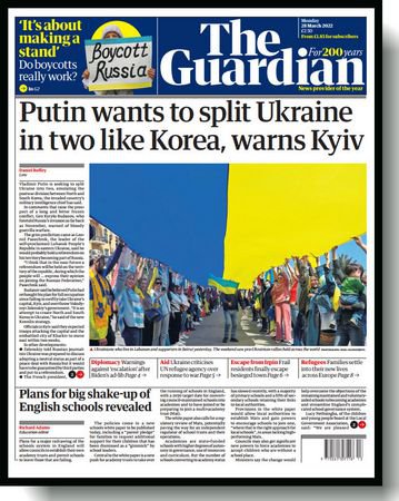 The Guardian - 28 March 2022 |   |   |  