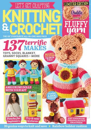 Let's Get Crafting Knitting & Crochet №140 2022 | Редакция журнала | Сделай сам, рукоделие | Скачать бесплатно