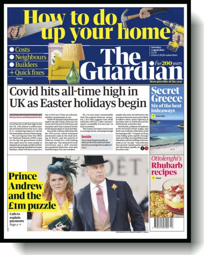 The Guardian - 2 April 2022 |   |   |  