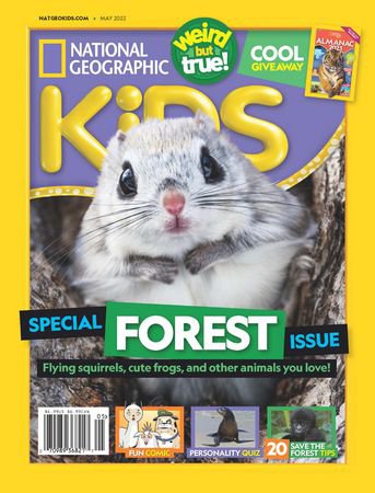 National Geographic Kids USA №5 2022 | Редакция журнала | Детские | Скачать бесплатно