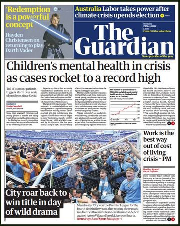 The Guardian - 23 May 2022 |   |   |  