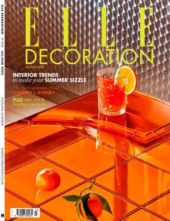 Elle Decoration UK №7 (358) 2022 | Редакция журнала | Архитектура, строительство | Скачать бесплатно