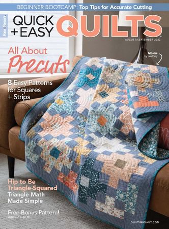 Quick+Easy Quilts Vol.03 №13 2022 | Редакция журнала | Сделай сам, рукоделие | Скачать бесплатно