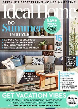 Ideal Home UK - August 2022 | Редакция журнала | Архитектура, строительство | Скачать бесплатно