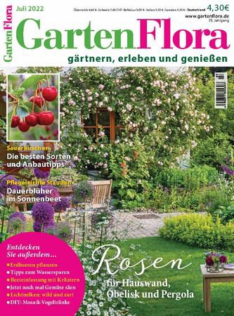 Garten Flora №7 2022 | Редакция журнала | Дом, сад, огород | Скачать бесплатно
