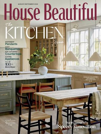House Beautiful USA - Vol.164 №4 2022 | Редакция журнала | Архитектура, строительство | Скачать бесплатно