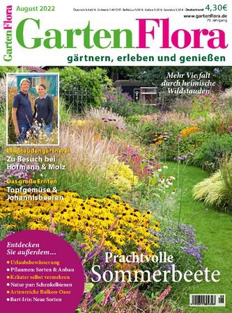 Garten Flora №8 2022 | Редакция журнала | Дом, сад, огород | Скачать бесплатно