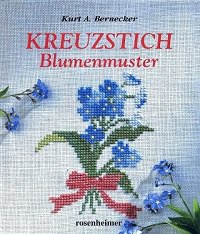 Kreuzstich Blumenmuster