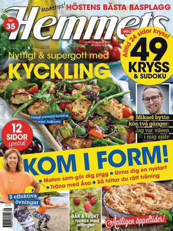 Hemmets Veckotidning №35 2022 | Редакция журнала | Развлекательные | Скачать бесплатно