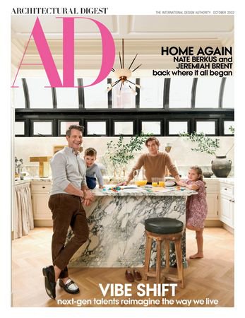 Architectural Digest USA - October 2022 | Редакция журнала | Архитектура, строительство | Скачать бесплатно