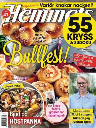 Hemmets Veckotidning №41 2022 | Редакция журнала | Развлекательные | Скачать бесплатно
